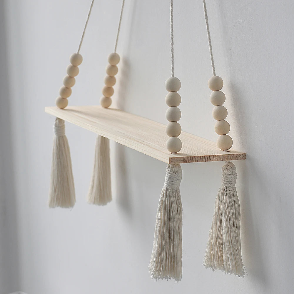 Macrame Wall Hanging Shelf