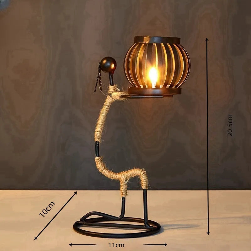 Nordic Metal Candlestick