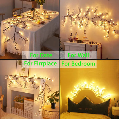 Tree Decorative Light, For Wall Bedroom Indoor Outdoor