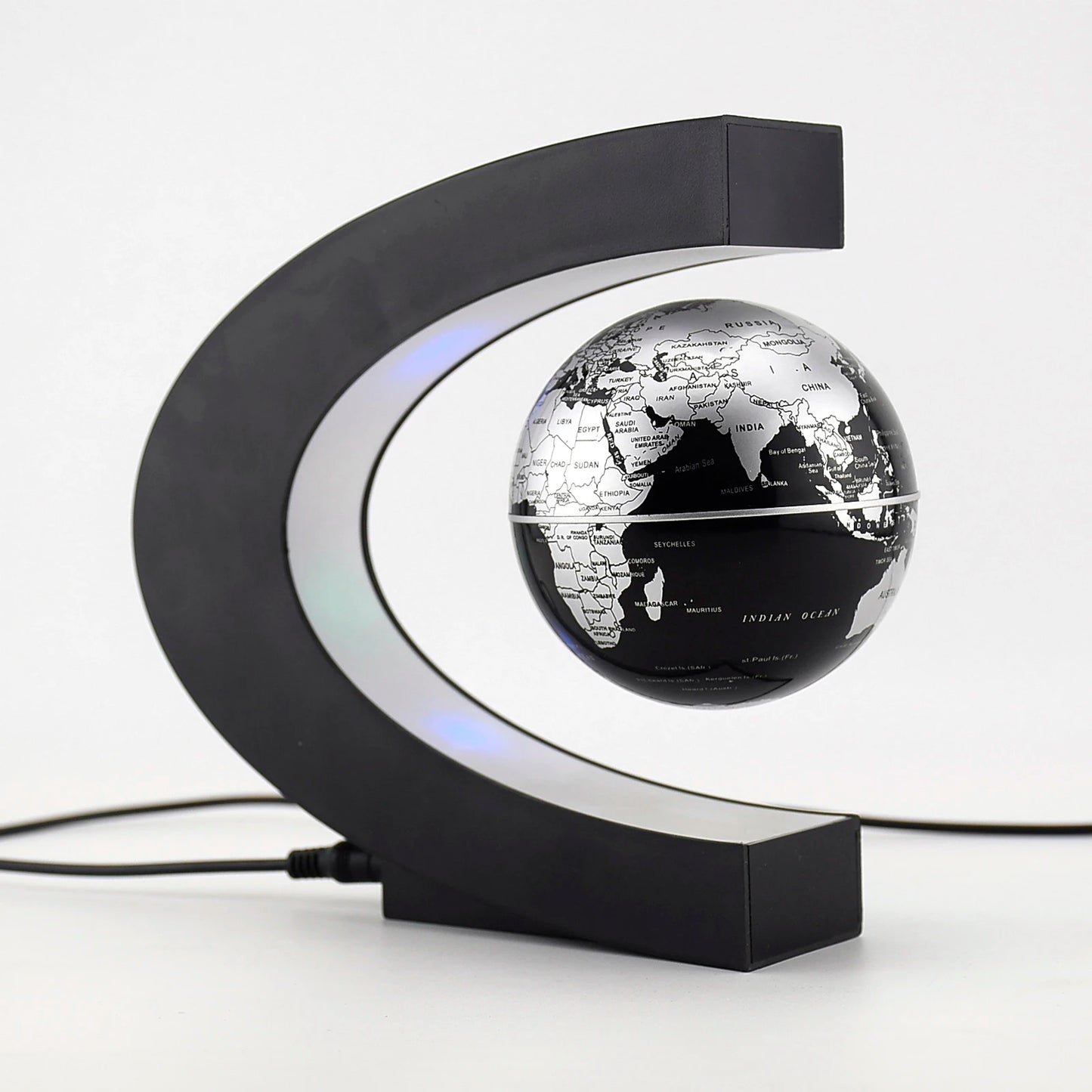 Magnetic Floating Levitation Globe LED World Map