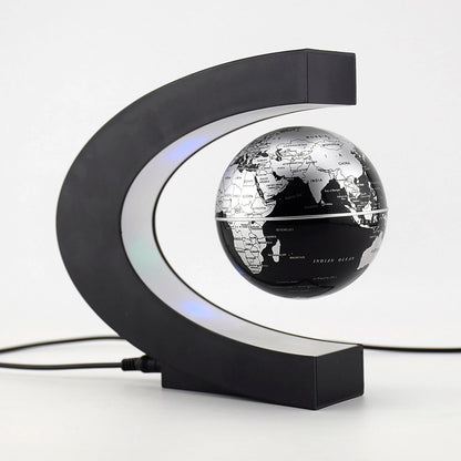 Magnetic Floating Levitation Globe LED World Map