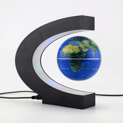 Magnetic Floating Levitation Globe LED World Map